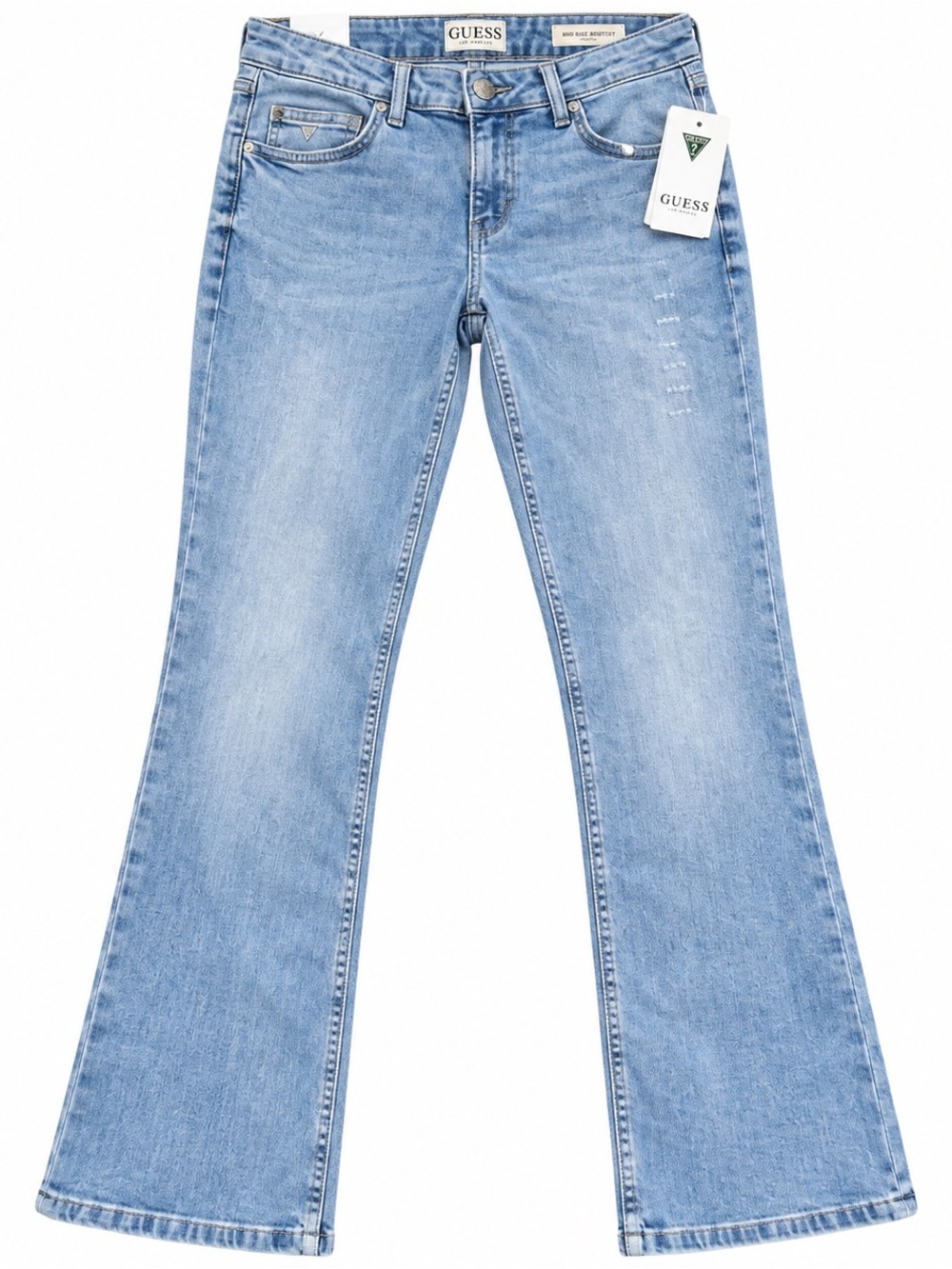 Guess Women's Light Blue Flare Jeans